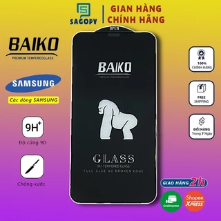 Kính cường lực Baiko Samsung A73 A13 A23 A33 A53 A22 A03 A03s A04 A04s M51 M33 M53 A52s A51 A32 A31 A72 A71 A20s S P