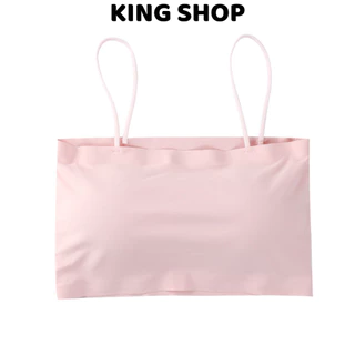 Áo bra nữ su đệm mỏng co giãn tốt, mặc rất mịn và êm  hàng free size, form ngực duới 88cm,  Kingshop B8881