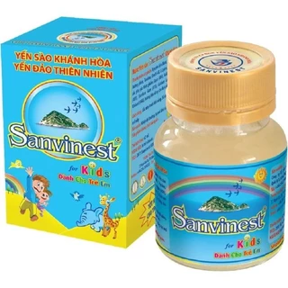 Yến sào Khánh Hòa Sanvinest trẻ em 62ml