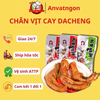 Chân vịt cay tứ xuyên dacheng trung quốc loại 31.8gam siêu ngon-Ăn vặt nổi tiếng giá rẻ anvatngon10