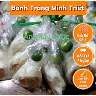 Bánh tráng sate 10 bịch