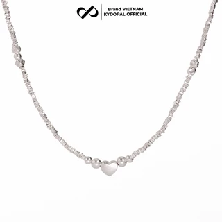 Dây chuyền bạc nữ KYDOPAL trái tim cao cấp trang sức bạc cá tính 925 - PAL9A8C4