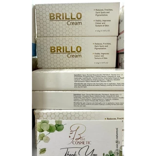 (CHÍNH HÃNG) BRILLO PLUS CREAM – Kem Dưỡng Trắng Da, Hỗ trợ Mờ Nám, Tàn Nhang, Mờ Thâm 20G