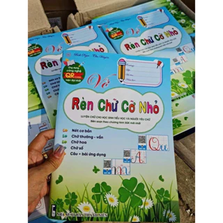 Vở hạ cỡ cho học sinh lớp 1