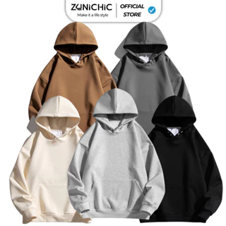 Áo khoác Hoodie Nam, Nữ Hoodie Unisex Nỉ From Rộng Basic Boutique HDT902 Zunichic