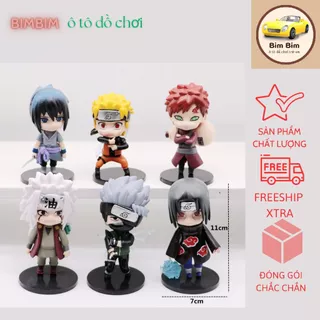 Mô hình Naruto nhân vật Naruto Sasuke Itachi Kakashi cao 11 cm siêu dễ thương  Anime naruto , mô hình anime