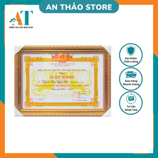 Khung bằng khen A4 (21x30cm) treo tường giá rẻ