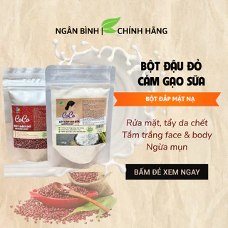 Bột đậu đỏ nguyên chất sạch mịn tẩy tế bào chết