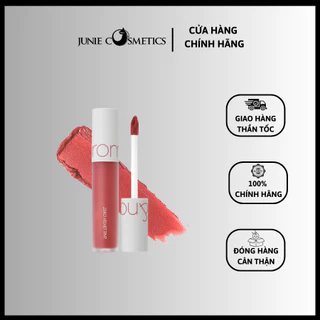 HÀNG CHÍNH HÃNG Son Kem Lì Hàn Quốc Romand Zero Velvet Tint 5.5g