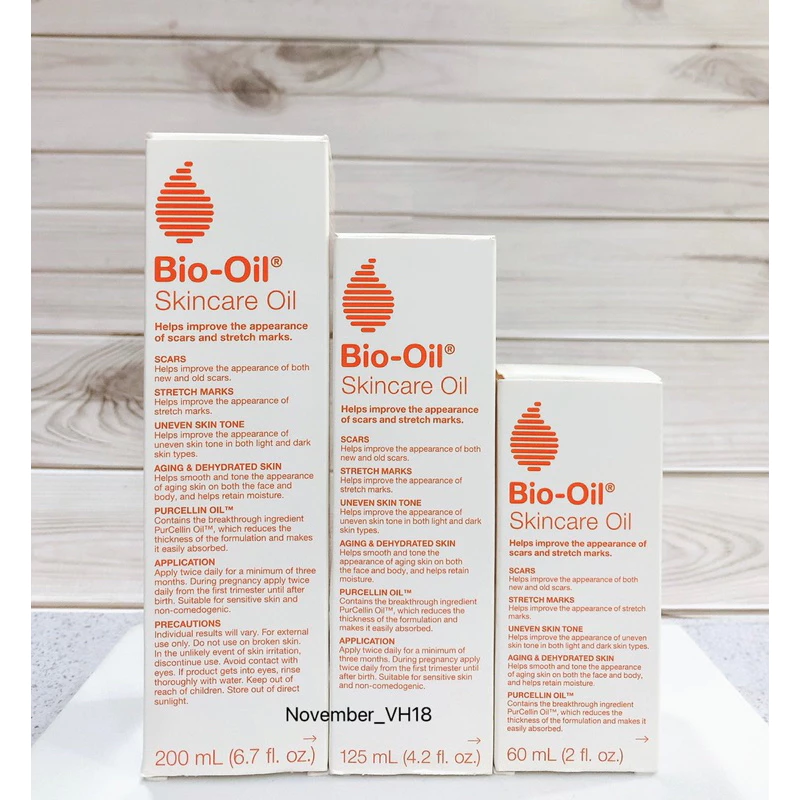 Tinh Dầu Bio-Oil Mờ Sẹo Và Giảm Rạn Da (25ml, 60ml,125ml, 200ml)