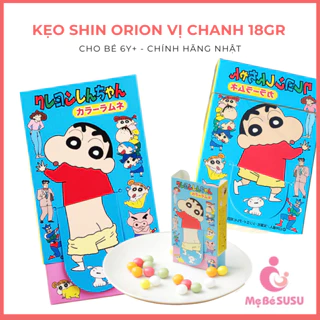 Kẹo shin vị chanh 18gr - nội địa nhật cho bé trên 6Y+ T8/2024