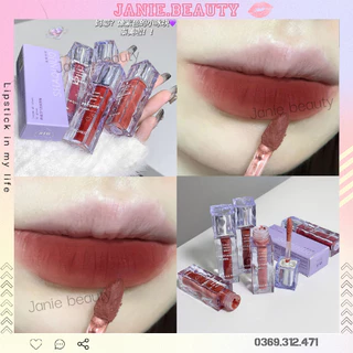 Son Shaqinuo Cream Air Velvet Lip Glaze mềm mịn không khô môi