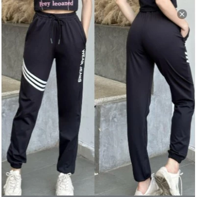 Quần Gió Thể Thao Nữ, Quần Jogger Ống Rộng Bo Gấu Thể Thao Nữ Tập Gym, Aerobic, Zumba, Chạy Bộ, Đạp Xe...(Q15/Q12/Q16)