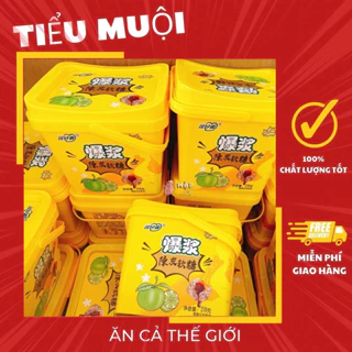 Xô Kẹo Dẻo Ô Mai Vị Chanh Muối 218g  Ăn Vặt Tiểu Muội