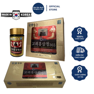 Cao Sâm 365 Hàn Quốc - Korea 6 Year Red Ginseng Extract 365