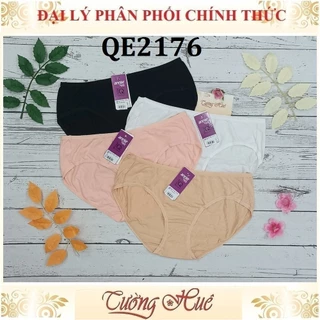 Quần lót nữ annie 2176 Trơn Cotton Lưng Vừa