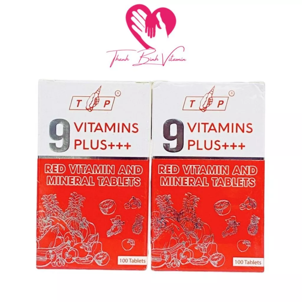 Tăng Cân Vitamin TP Plus +++ Mẫu Mới 100 viên, Hỗ Trợ Ăn Ngon, Cải Thiện Cân Nặng