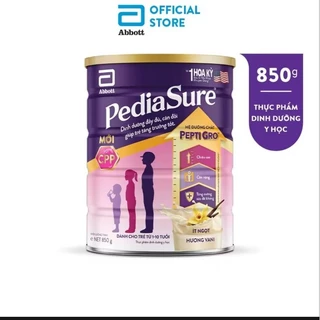 Sữa Pediasure mẫu mới ít ngọt 850g date 5/2025