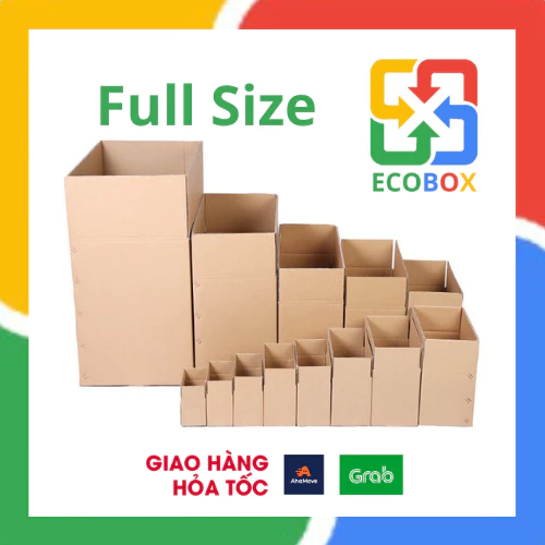 ECOBOX - Hộp Carton Đóng Hàng - Đủ Size - Giá Xưởng