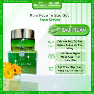 Kem FACE DE'LUCIR Tế Bào Gốc Dưỡng Trắng Mờ Thâm Nám Cấp Ẩm Cho Da Chống Lão Hóa 30g