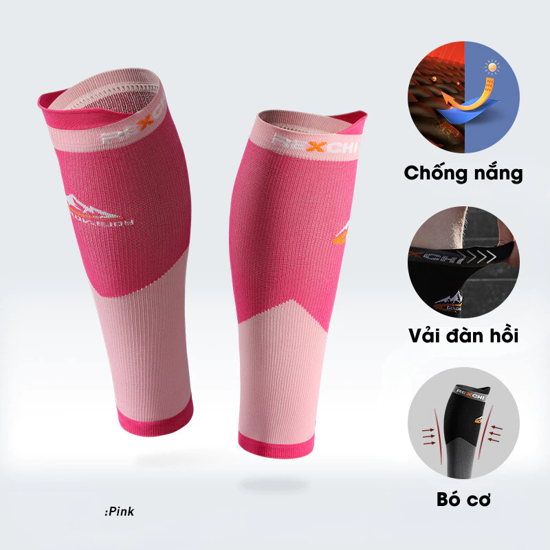 Bó calf chạy bộ, bó ống chân thể thao chạy trail REXCHI golovejoy bó cơ, giảm thiểu chấn thương