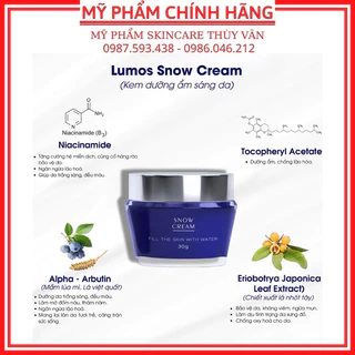 Kem Dưỡng Ẩm Sáng Da LUMOS 30g