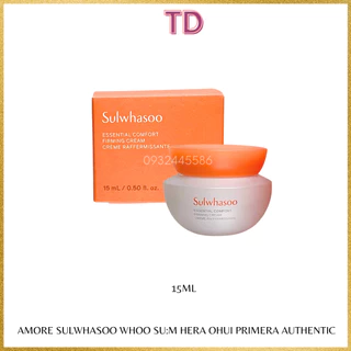 [15ml] Kem dưỡng giúp thư giãn/ nâng cơ/làm săn chắc da Sulwhasoo Essential Comfort Firming Cream 15ml (Mẫu Mới 2023)