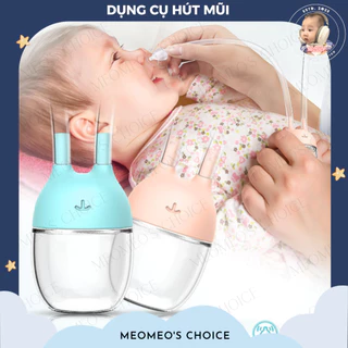 Bộ Dụng Cụ Hút Mũi Đầu Silicone Siêu Mền Đa Năng Cho Bé Bộ Dụng Cụ Vệ Sinh Khoang Mũi Cho Bé