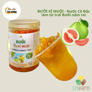 Nước cốt Bưởi xí muội 123farm 500gr - Giải khát, thanh nhiệt, bù nước, bù khoáng, tốt cho cơ thể