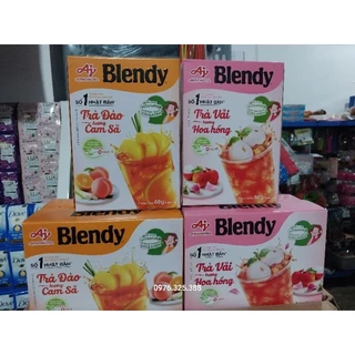 Blendy Trà đào hương cam xả, Trà vải hương hoa hồng 88g