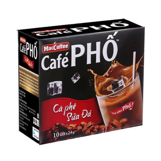 Cà phê Phố sữa đá 10 gói / 24g