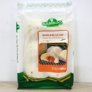 BAMBOO (gói 180g) BÁNH BAO XÁ XÍU Char Siu Dumpling (bql)