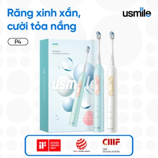 Bàn chải điện sóng siêu âm usmile P4 - Bảo hành 12 tháng