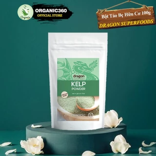 Bột Tảo Bẹ Hữu Cơ DRAGON SUPERFOODS Organic Kelp Powder 100g