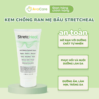 Kem chống rạn cho mẹ bầu StretcHeal không bết dính cao cấp nhập khẩu USA - tuýp 180ml