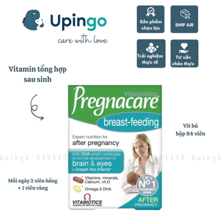 [Date 4/2026] Vitamin tổng hợp cho mẹ sau sinh Pregnacare Breastfeeding 84 viên Anh Quốc vit bú
