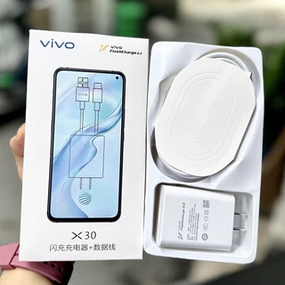 Bộ sạc nhanh Vivo X30 33W Công Nghệ Flash Charge 2.0, củ cáp vivo USB-TYPE-C Bảo hành 12 Tháng