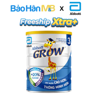 Sữa bột  Abbott Grow Số 3 - Phát triển toàn diện - Lon 900g