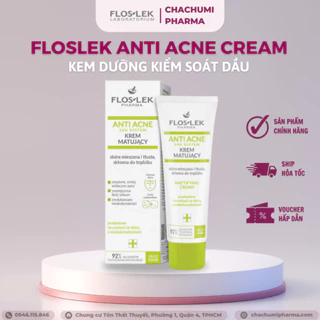 Kem kiểm soát dầu Floslek Anti Acne Mattifying Cream