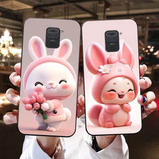 Ốp lưng xiaomi redmi note 9 / redmi note 9s / redmi note 9 pro in hình thỏ siêu cute