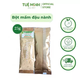 Mầm đậu nành nguyên xơ Tuệ Minh - 25gram tiện lợi