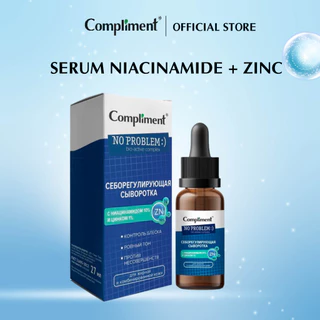 Serum Compliment No Problem Niacinamide & Zin C giúp sáng da, mờ thâm, ngừa mụn 27ml