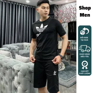 Bộ thể thao Adidas chất vải lạnh co giãn cao cấp mẫu 2023