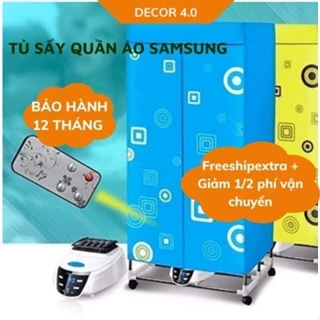 Tủ sấy quần áo Samsung, Máy sấy quần áo nhanh khô Decor 4.0[GIADUNGDAILOAN]