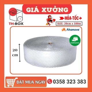 Xốp chống sốc, 20cm x 100m Cuộn xốp khí gói hàng