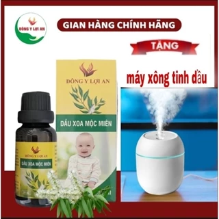 Tinh dầu bôi ho Lợi An(tặng máy xông td)