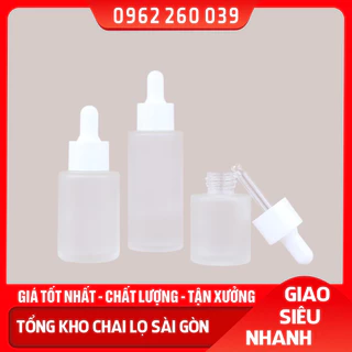 Thủy Tinh Mờ Vai Ngang Bóp Giọt 20ML/30ML