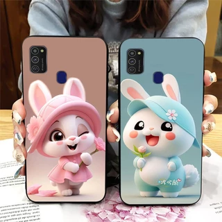 Ốp lưng Samsung m21 / ss m30s / ss m31 in hình thỏ siêu cute