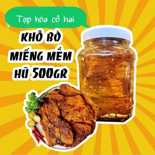 Khô bò xé sợi loại ngon, hũ pet 300g | NAMKEN- Thế Giới Đồ Ăn Vặt - Đồ Ăn Vặt