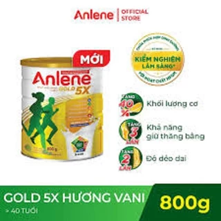 Sữa Anlene Gold 5X 800G (trên 40 tuổi)